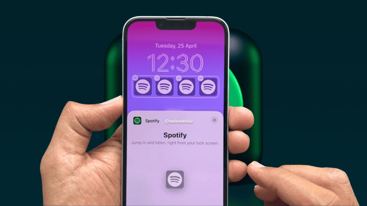 How To Add The Spotify Widget To Your iPhone Lock Screen In iOS 16