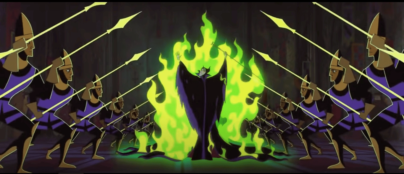 Maleficent Body Paint Cosplay Features Some of Disney's Biggest Villains